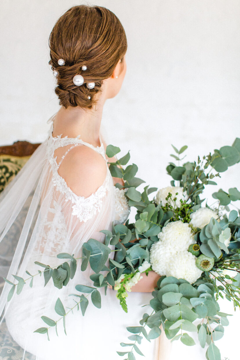 Hochzeitsfotografin Berlin Braut Editorial Style in der Soehnel Werft