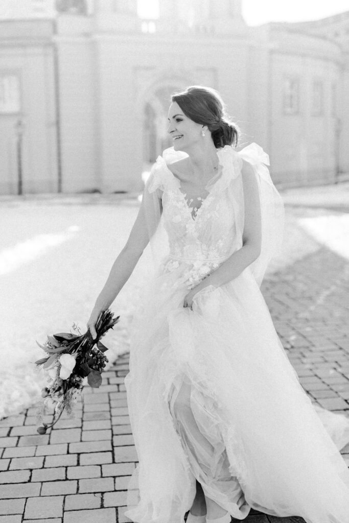 Brauteditorial Schwarz weiß in Potsdam